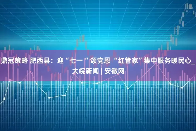 鼎冠策略 肥西县：迎“七一 ”颂党恩 “红管家”集中服务暖民心_大皖新闻 | 安徽网